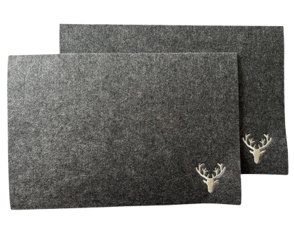 2 Place Mats Deer